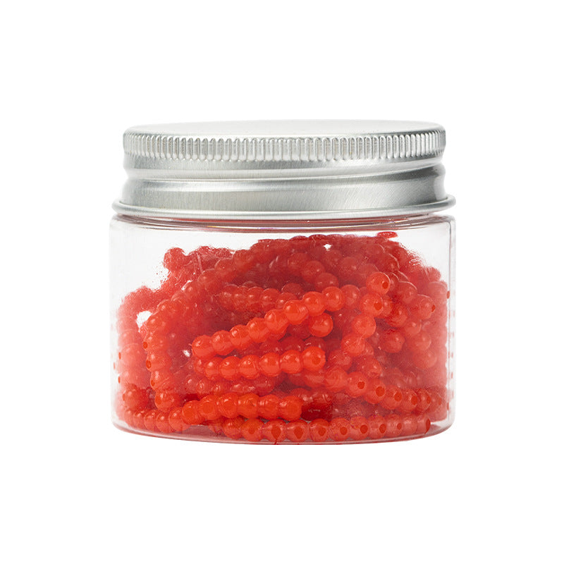 Floating Sweet Corn Scent Soft Bead Lures, Strung Ball Fishing Beads for Trout & Silver Carp