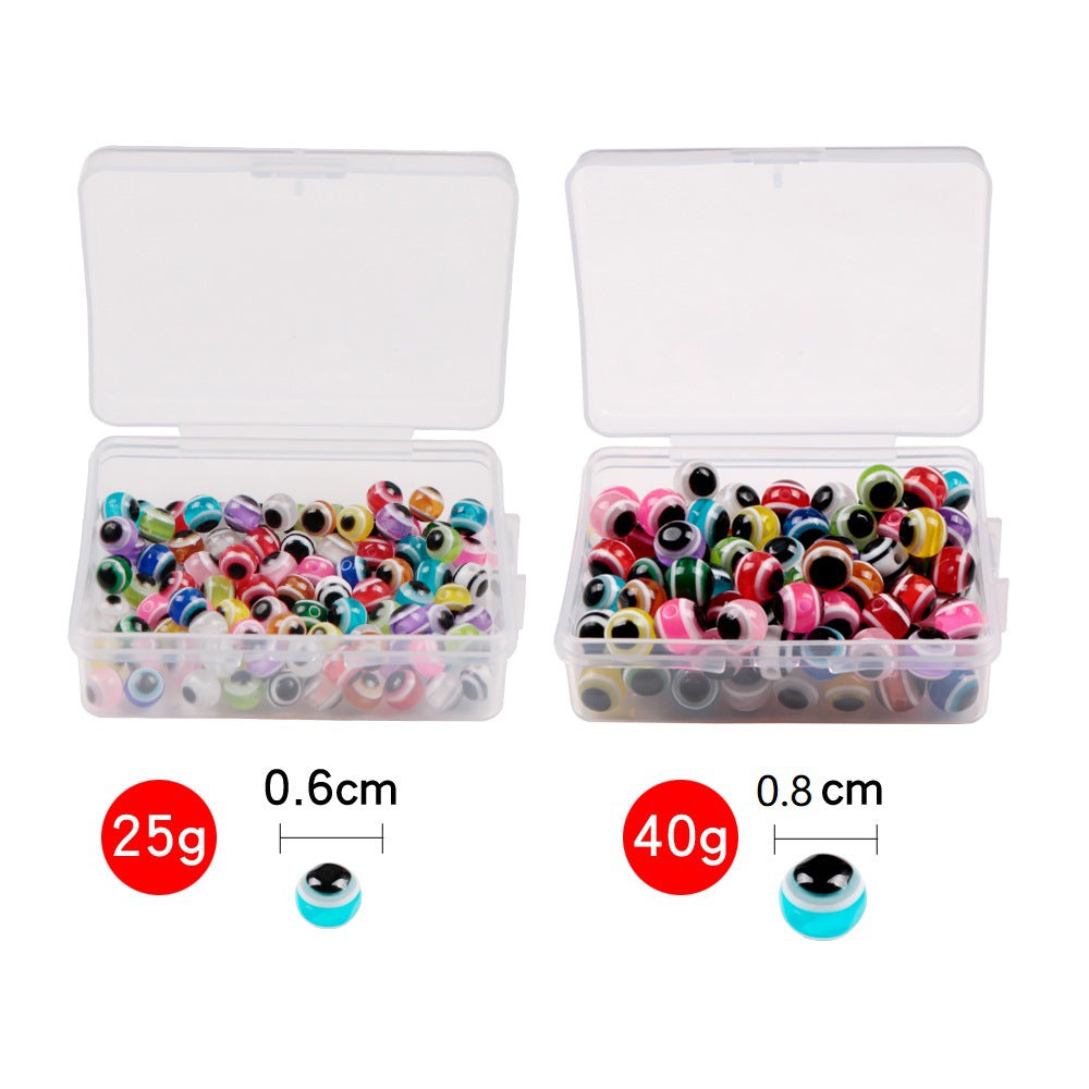 100Pcs Texas Rig Stopper Beads, 5-8mm Fishing Eye Beads Pegs for Texas Rig & Carolina Rig Lure Setup