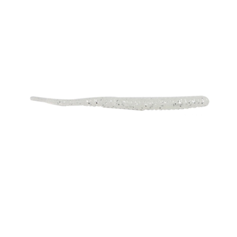 20Pcs Packed Rock Fishing Thread Needle Tail Soft Lures, Worm Bait for Bass & Topmouth Culter