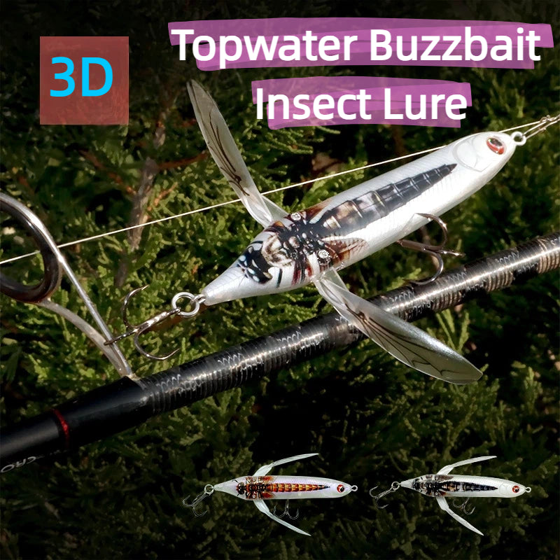 Topwater Cicada Whopper Lure 6.5g Popper Floating Pencil Freshwater Imitation Fishing Bait