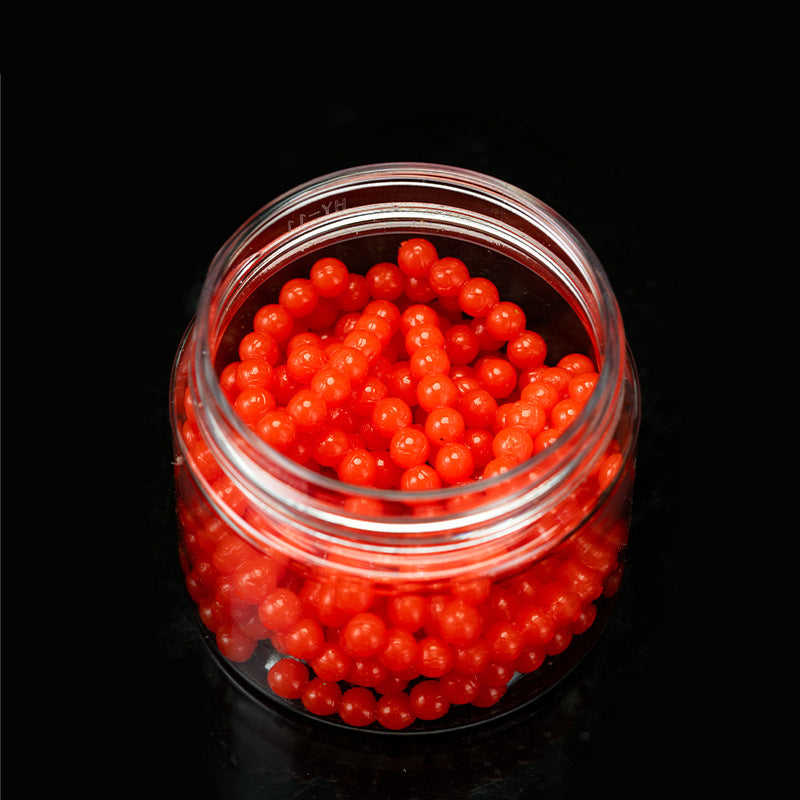Floating Sweet Corn Scent Soft Bead Lures, Strung Ball Fishing Beads for Trout & Silver Carp