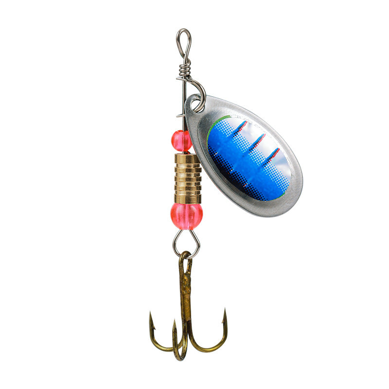 11Pcs Spinner Lure Kit, Rotating Blade Spinnerbait Set with Composite Flash Blades for Freshwater Fishing