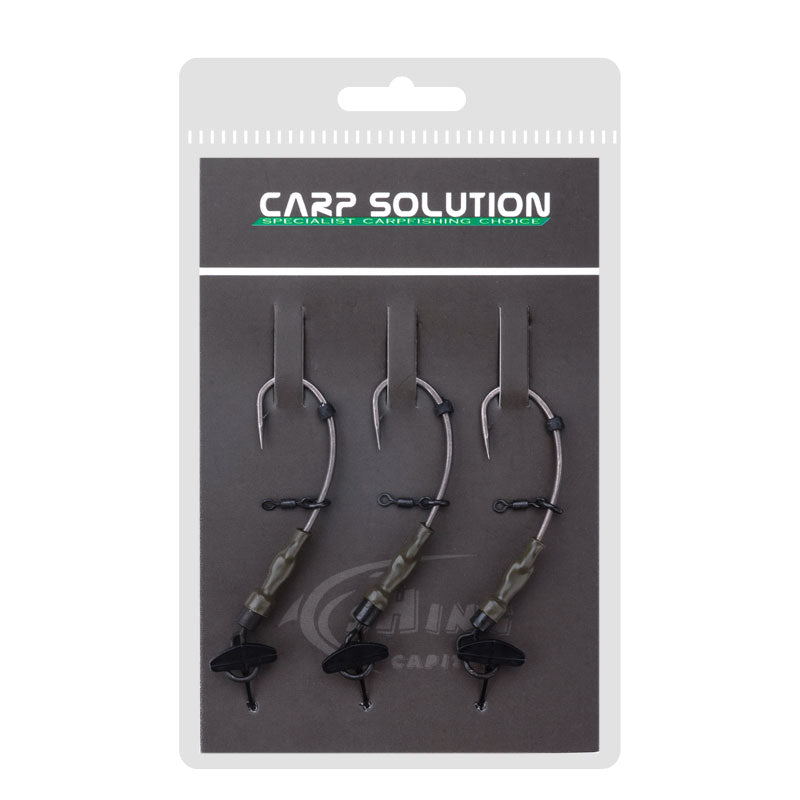 6 pcs Ronnie fishing set swivel