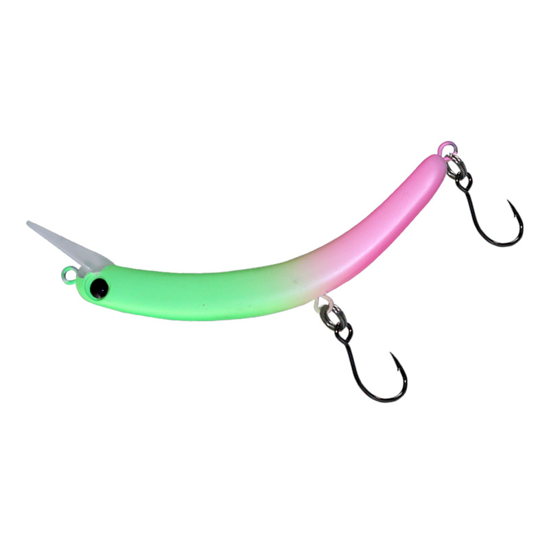 Hot Sale Japanese Stream Fishing Inverted Hook Micro Lure 60mm 3.8g Single Hook Inverted Lip Trout Bait Stream Fishing Hard Lure
