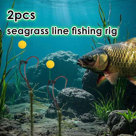 2pcs  Seaweed carp fishing ri'g