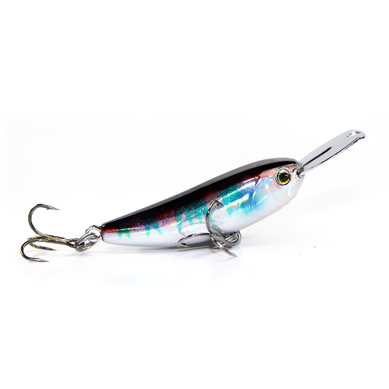 Hot Sale Long Cast Micro Pencil Lure 40mm 5g Mini Vertical Plate Hard Bait Full Water Layer Fishing Lure for Topmouth Culter & Silver Carp
