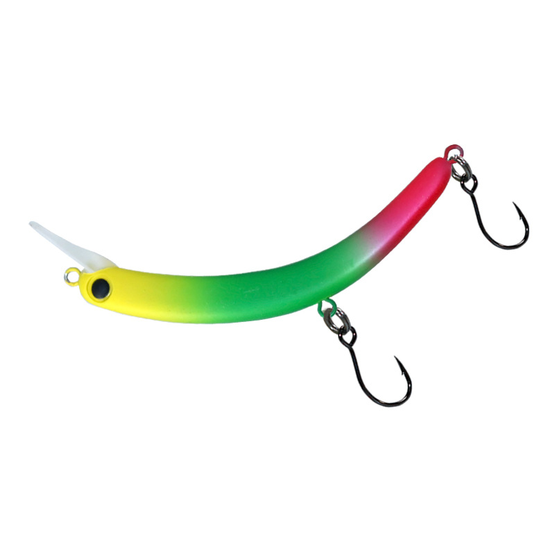 Hot Sale Japanese Stream Fishing Inverted Hook Micro Lure 60mm 3.8g Single Hook Inverted Lip Trout Bait Stream Fishing Hard Lure