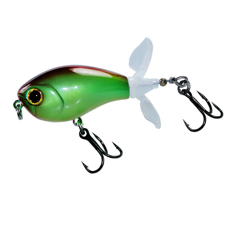 Topwater Long Cast Propeller Tractor Lure Floating Pencil Bait for Snakehead & Topmouth Culter