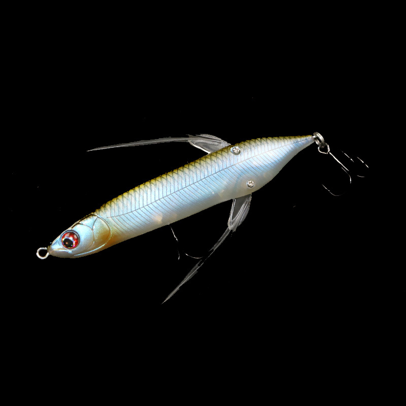 80mm 6.5g Dragonfly Topwater Fishing Lure Insect Imitation Floating Popper Tractor Bait Freshwater Lure for Predatory Fish