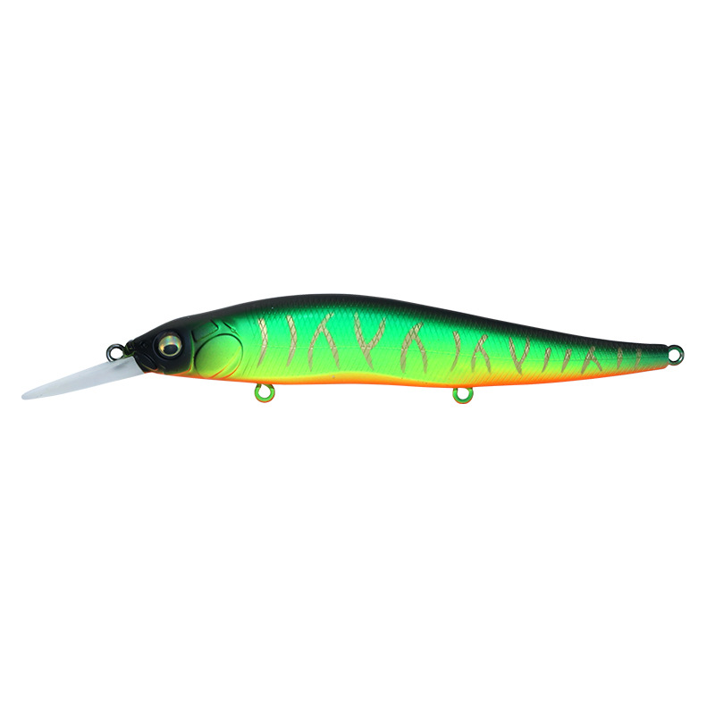 Hot Sale Long Cast Slow Sinking Long Lip Minnow Lure 110mm 14g Sea Fishing Hard Bait Simulation Fishing Lure for Bass Topmouth Culter