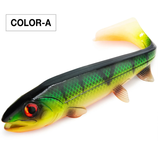 1pc Deep Diving Crankbait Wobbler 14cm/18cm | Long Cast & Square Tail Design, Vibrant Colors, Durable PVC