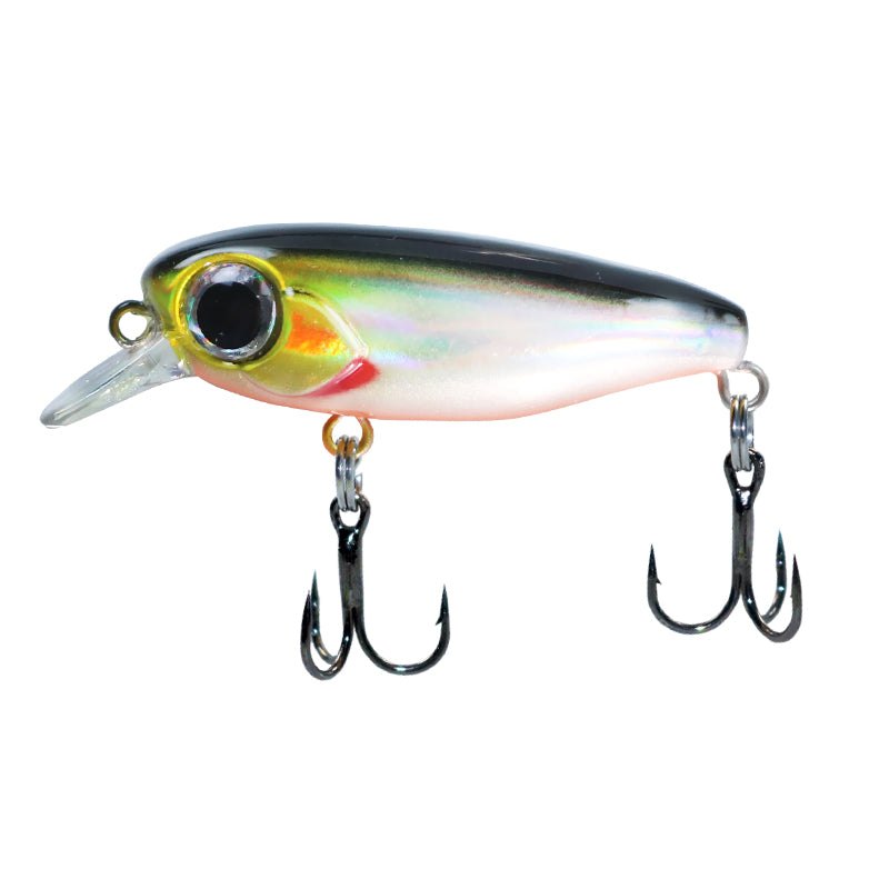 Micromatter Submerged Millet Nuo K-38 Luya Bait 38mm2.8g Full Swimming Layer False Bait Bait Horse Mouth Bait White Stripe Bait