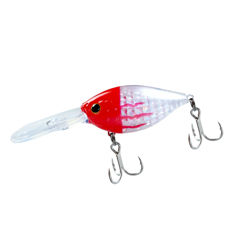 Hot Sale Japanese Style Long Cast Deep Diving Long Lip Fat Crankbait 50mm 10g Floating Fishing Lure for Bass Mandarin Fish Top Sell