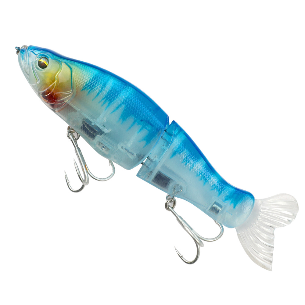 140mm 13g 2 Segments Jointed Swimbait Sinking Wobbler Lifelike Crankbait Artificial Hard Bait for Pike Bass Fishing