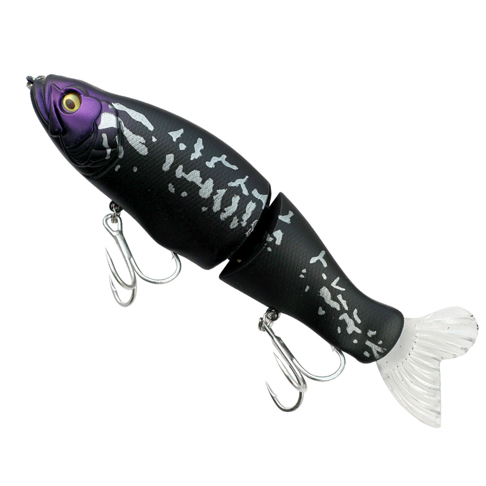 140mm 13g 2 Segments Jointed Swimbait Sinking Wobbler Lifelike Crankbait Artificial Hard Bait for Pike Bass Fishing