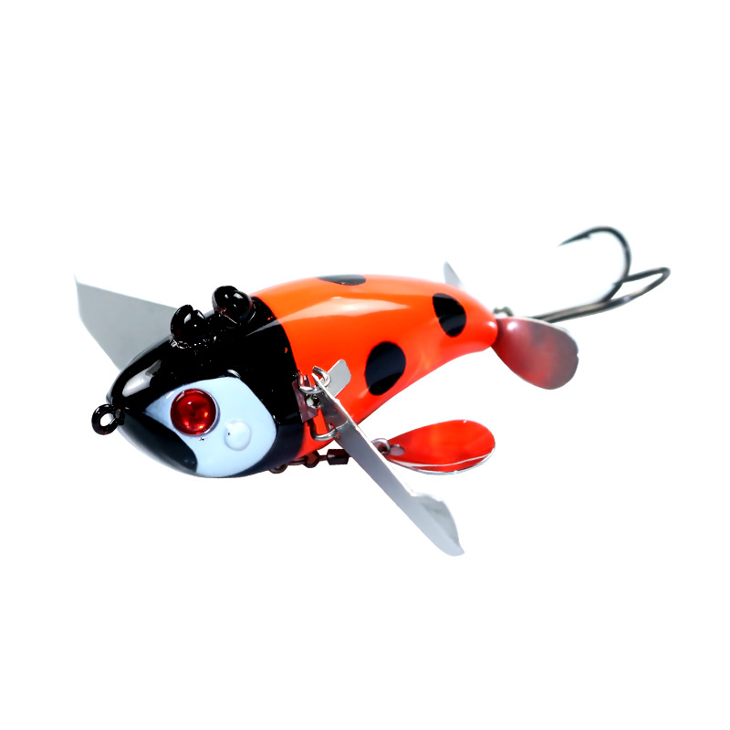 20g Water Cicada Topwater Popper Lure With Propeller Big Splash Impact Bionic Hard Bait For Catfish Culter Bass Fishing