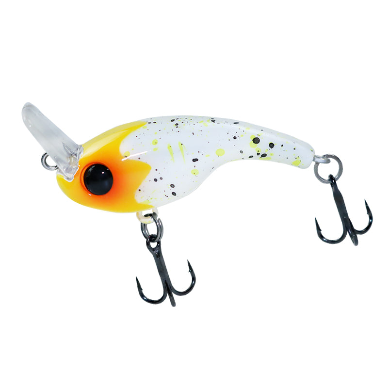 Micromatter Milino submerged water full swimming layer Luya bait anti-tongue 35mm2.3g single hook stream bait mini bait