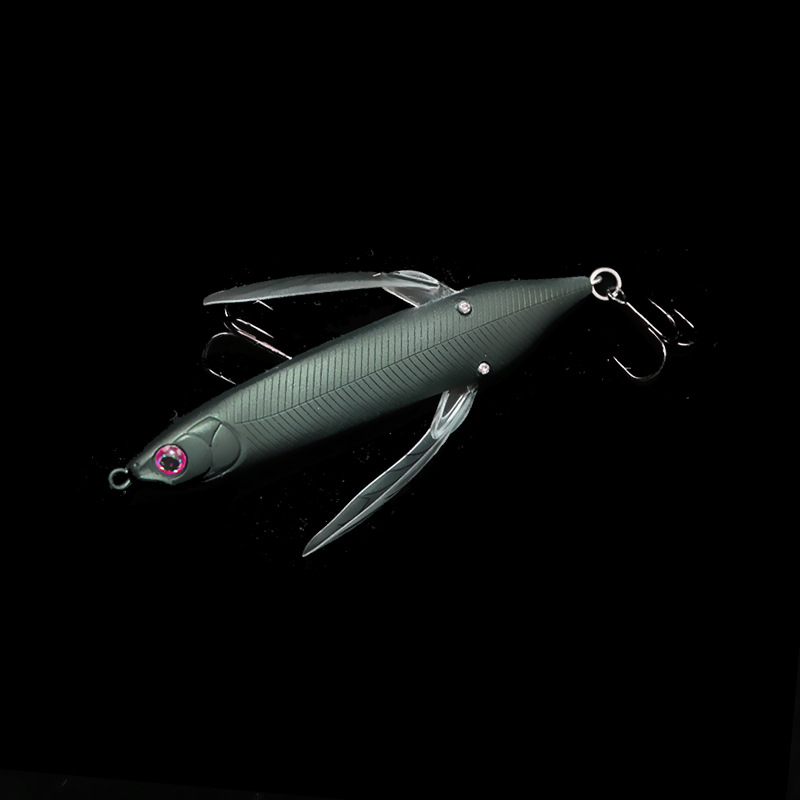 80mm 6.5g Dragonfly Topwater Fishing Lure Insect Imitation Floating Popper Tractor Bait Freshwater Lure for Predatory Fish