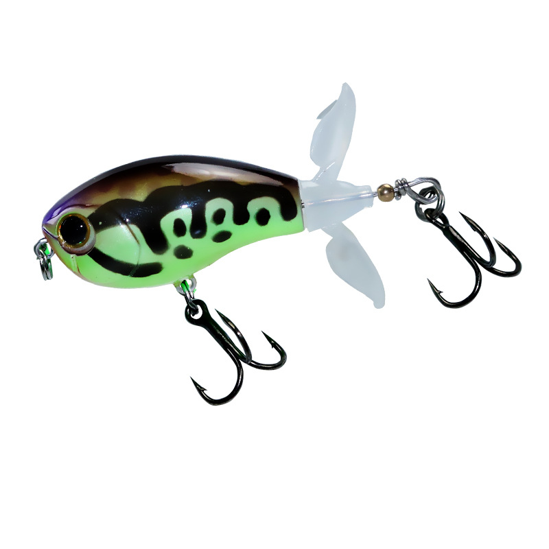 Topwater Long Cast Propeller Tractor Lure Floating Pencil Bait for Snakehead & Topmouth Culter