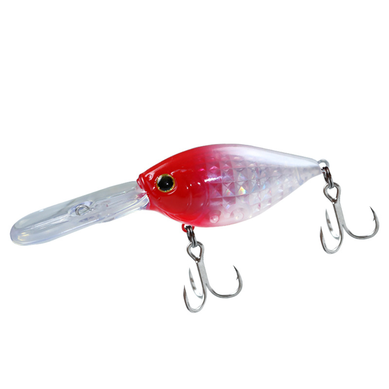 Hot Sale Japanese Style Long Cast Deep Diving Long Lip Fat Crankbait 50mm 10g Floating Fishing Lure for Bass Mandarin Fish Top Sell