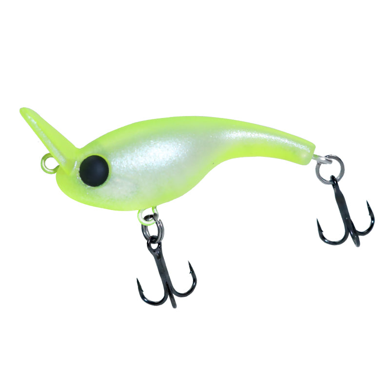 Micromatter Milino submerged water full swimming layer Luya bait anti-tongue 35mm2.3g single hook stream bait mini bait