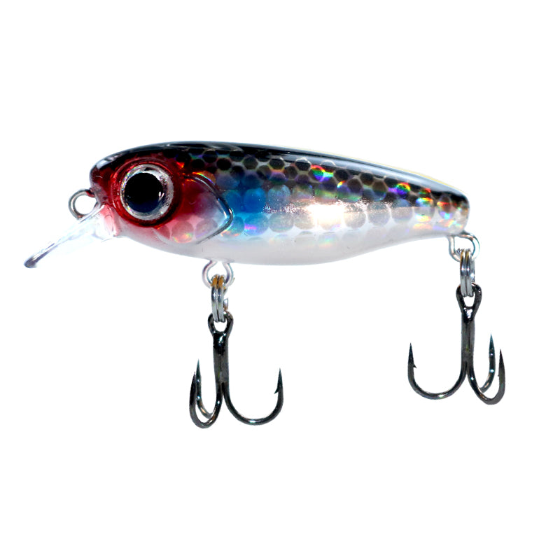 Micromatter Submerged Millet Nuo K-38 Luya Bait 38mm2.8g Full Swimming Layer False Bait Bait Horse Mouth Bait White Stripe Bait