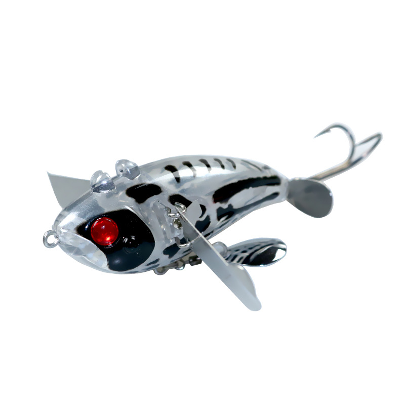 20g Water Cicada Topwater Popper Lure With Propeller Big Splash Impact Bionic Hard Bait For Catfish Culter Bass Fishing