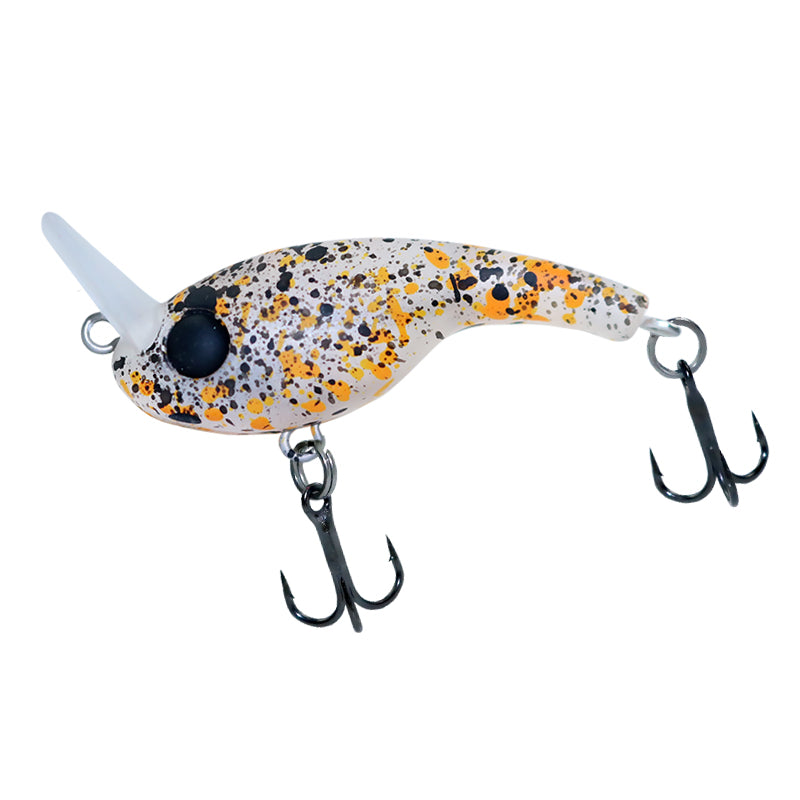 Micromatter Milino submerged water full swimming layer Luya bait anti-tongue 35mm2.3g single hook stream bait mini bait