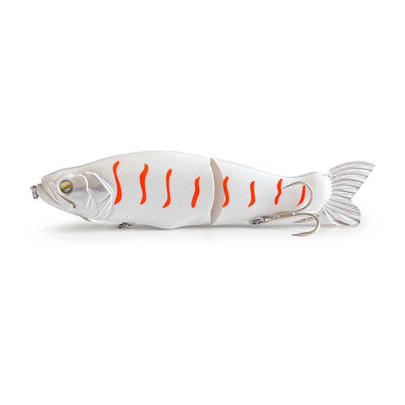 140mm 13g 2 Segments Jointed Swimbait Sinking Wobbler Lifelike Crankbait Artificial Hard Bait for Pike Bass Fishing