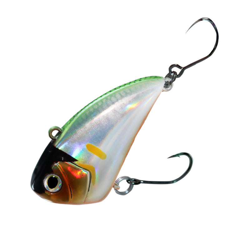 Full swimming layer micro-bait VIB bait Luya bait 3g7g single hook stream bait, bait white striped trout tilapia hard bait