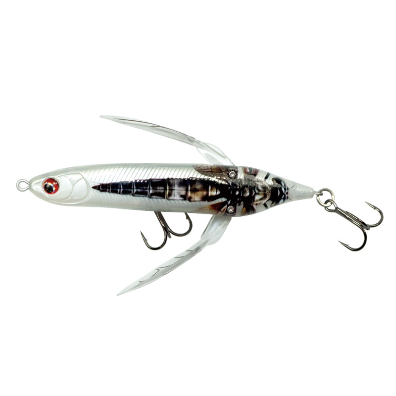 Topwater Cicada Whopper Lure 6.5g Popper Floating Pencil Freshwater Imitation Fishing Bait