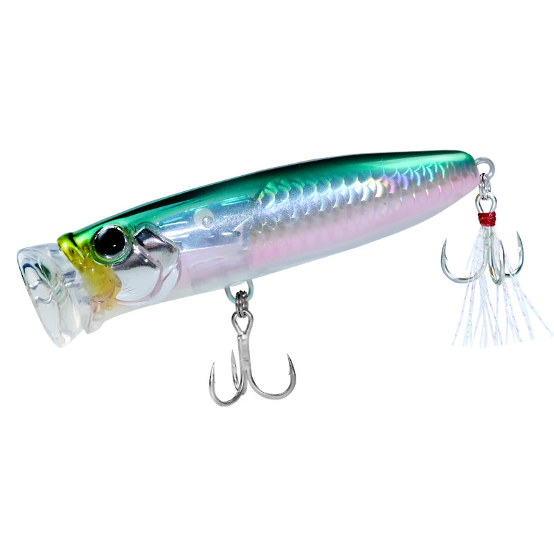 Far cast water system Crazy Lin Flash Lin reflective round mouth wave climbing 8g18g floating water wave picking bait bait