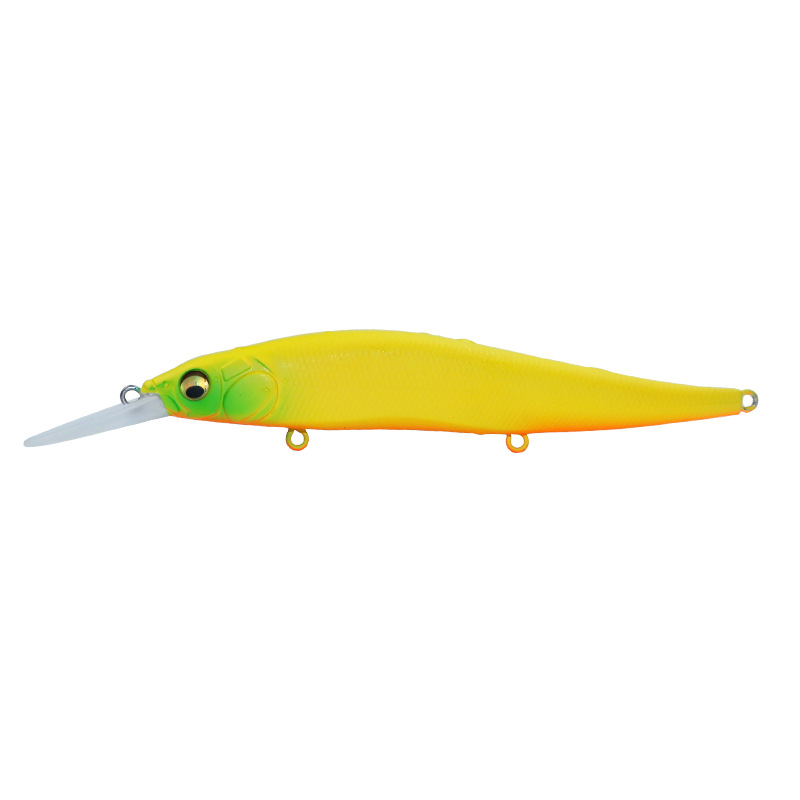Hot Sale Long Cast Slow Sinking Long Lip Minnow Lure 110mm 14g Sea Fishing Hard Bait Simulation Fishing Lure for Bass Topmouth Culter