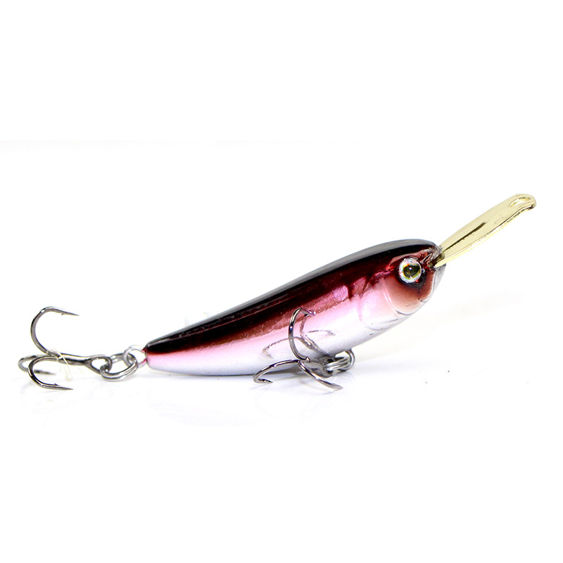 Hot Sale Long Cast Micro Pencil Lure 40mm 5g Mini Vertical Plate Hard Bait Full Water Layer Fishing Lure for Topmouth Culter & Silver Carp