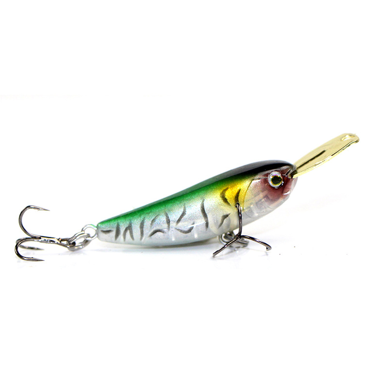 Hot Sale Long Cast Micro Pencil Lure 40mm 5g Mini Vertical Plate Hard Bait Full Water Layer Fishing Lure for Topmouth Culter & Silver Carp
