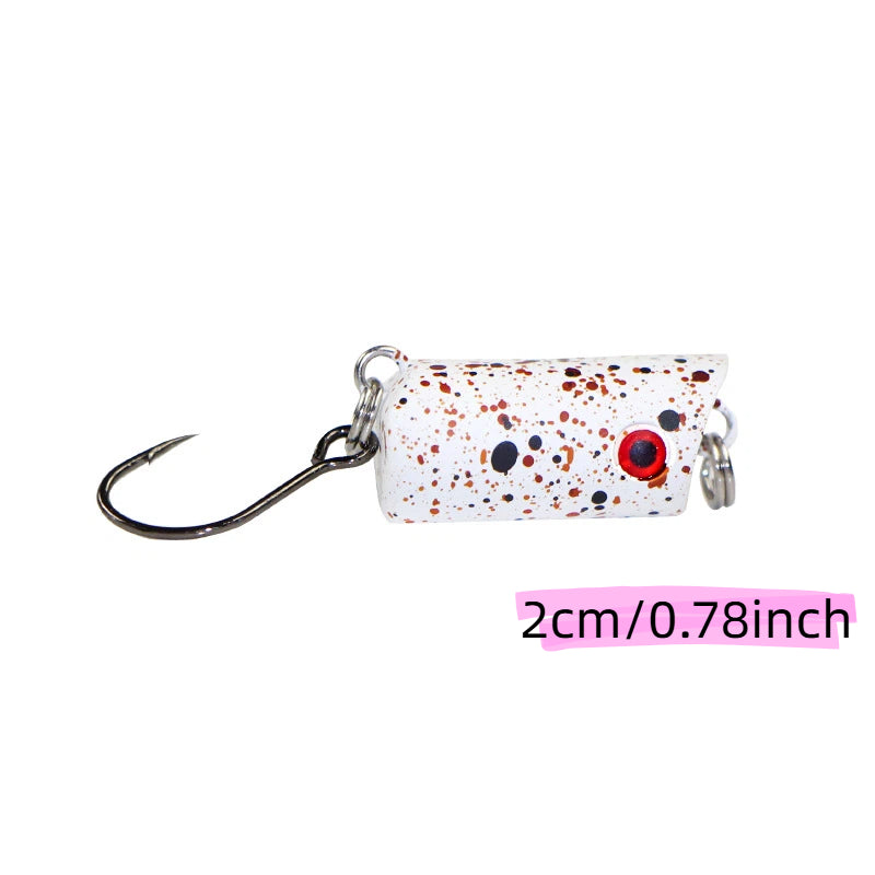 2cm 3g Micro Particle Mini Minnow Lure Freshwater Small Fishing Bait Artificial Hard Bait for Trout Mandarin Fish Culter