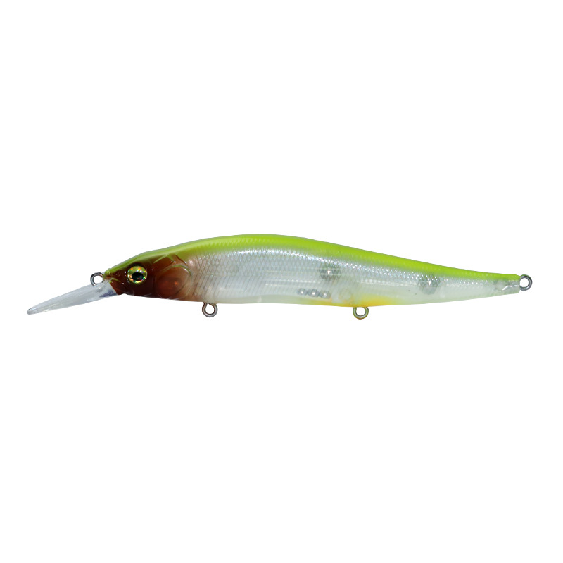 Hot Sale Long Cast Slow Sinking Long Lip Minnow Lure 110mm 14g Sea Fishing Hard Bait Simulation Fishing Lure for Bass Topmouth Culter