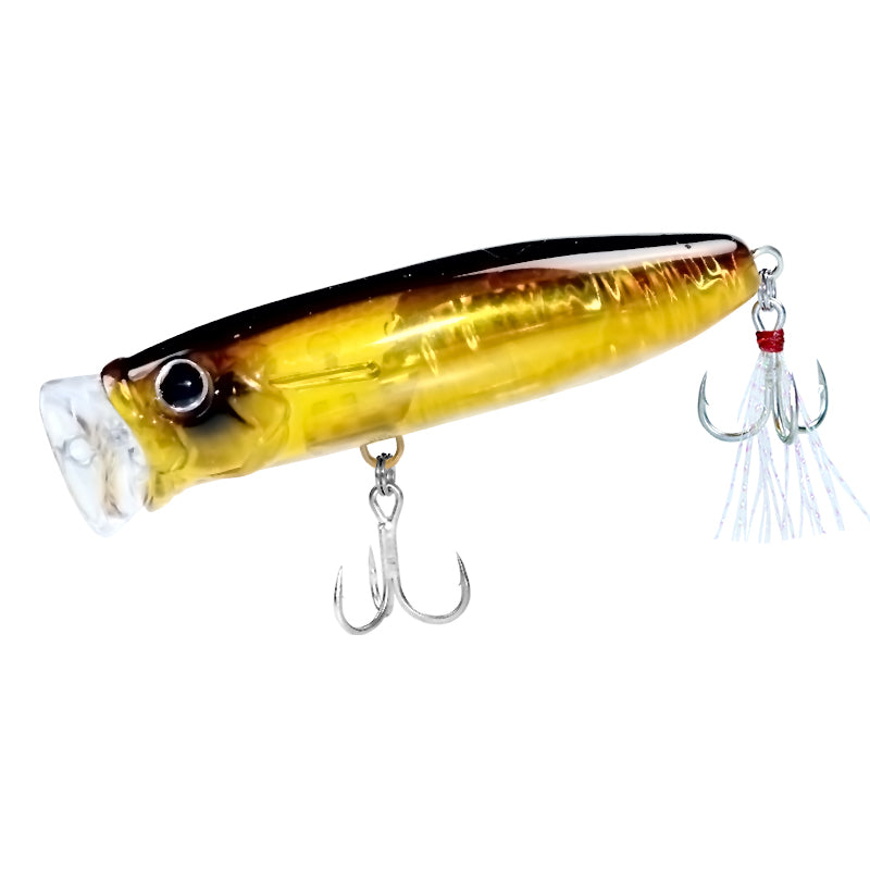 Far cast water system Crazy Lin Flash Lin reflective round mouth wave climbing 8g18g floating water wave picking bait bait