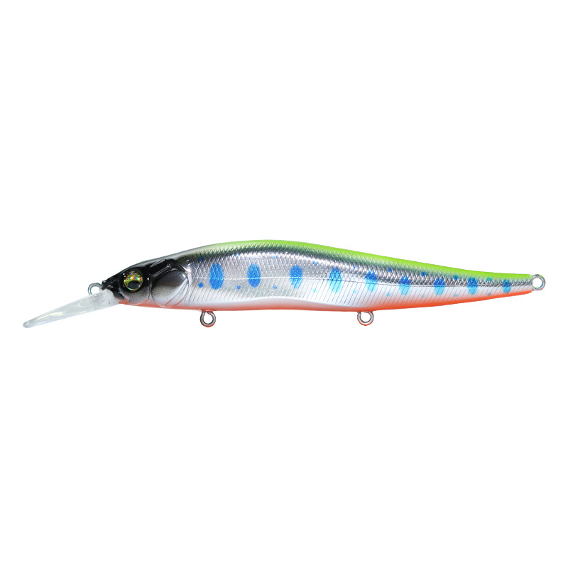 Hot Sale Long Cast Slow Sinking Long Lip Minnow Lure 110mm 14g Sea Fishing Hard Bait Simulation Fishing Lure for Bass Topmouth Culter