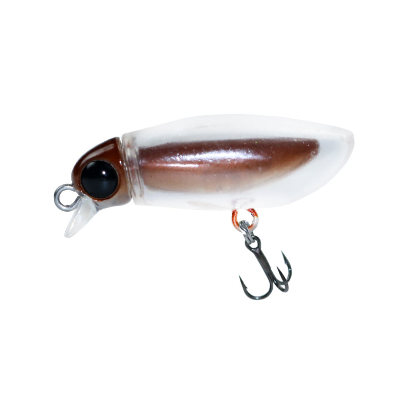 Japanese insect bait micro-substance bait fake bait floating pencil mino surface system SM38 trout bait bait horse mouth white strip