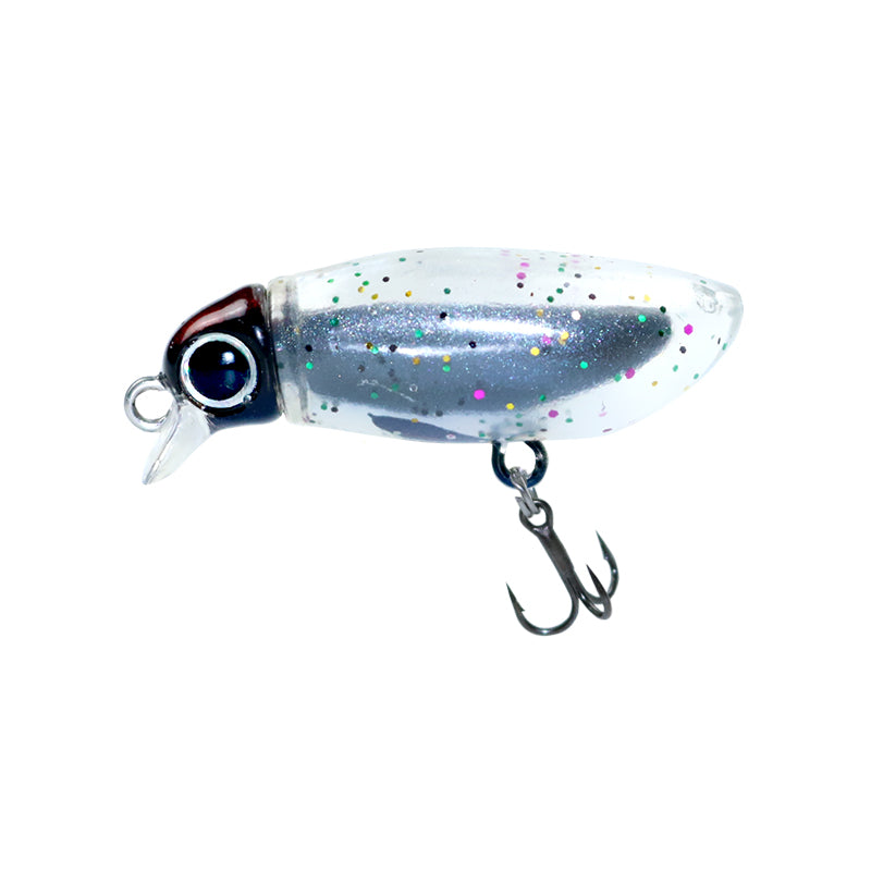 Japanese insect bait micro-substance bait fake bait floating pencil mino surface system SM38 trout bait bait horse mouth white strip