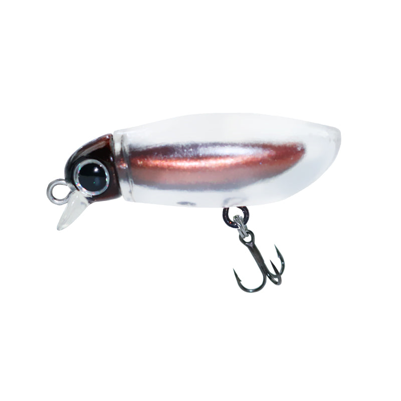 Japanese insect bait micro-substance bait fake bait floating pencil mino surface system SM38 trout bait bait horse mouth white strip