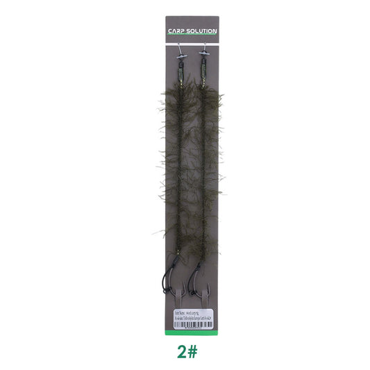 2pcs  Seaweed carp fishing ri'g